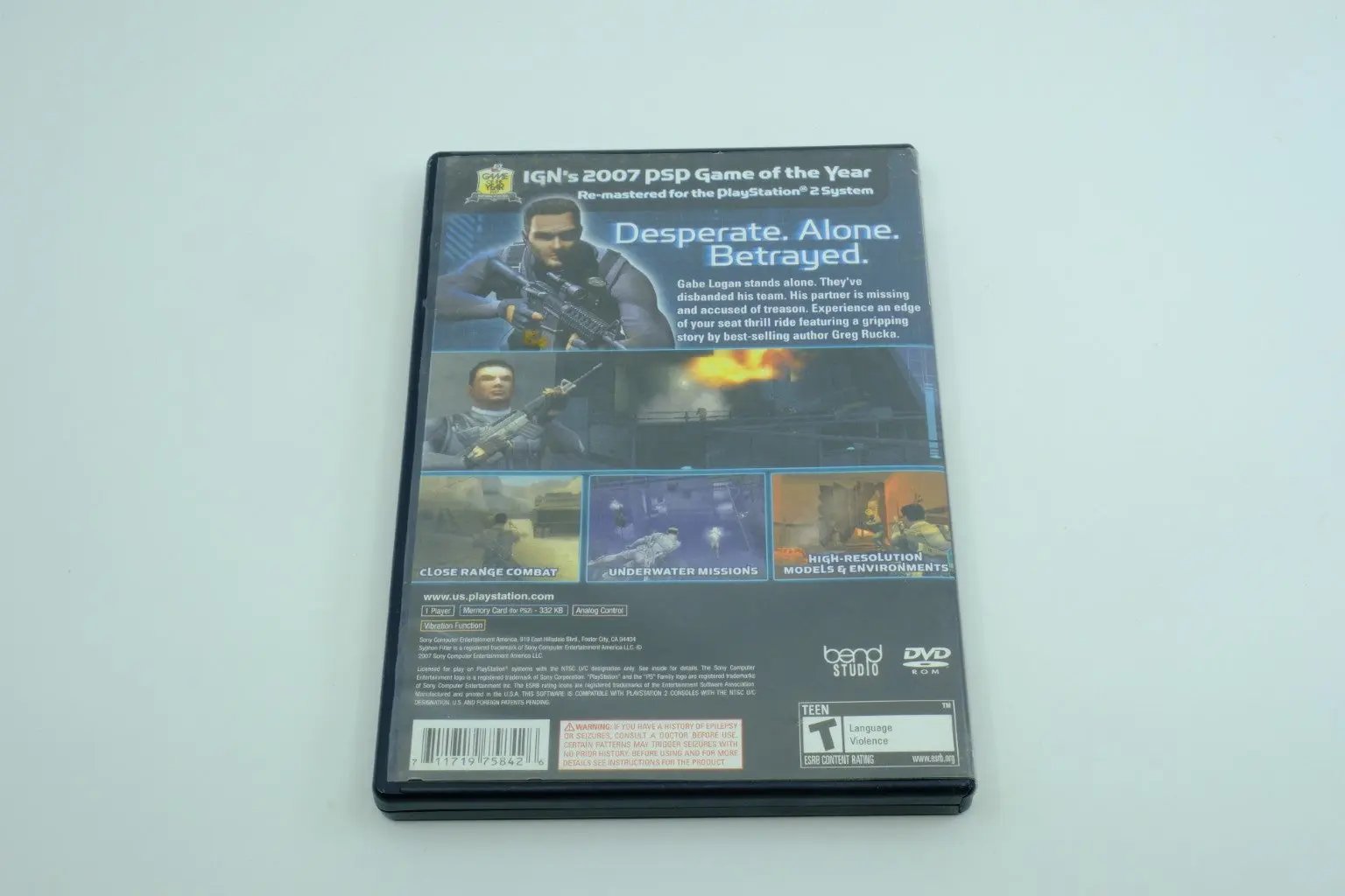 Syphon Filter: Logan’s Shadow – Complete in Box RetroGate - Your Gateway to Classic Gaming