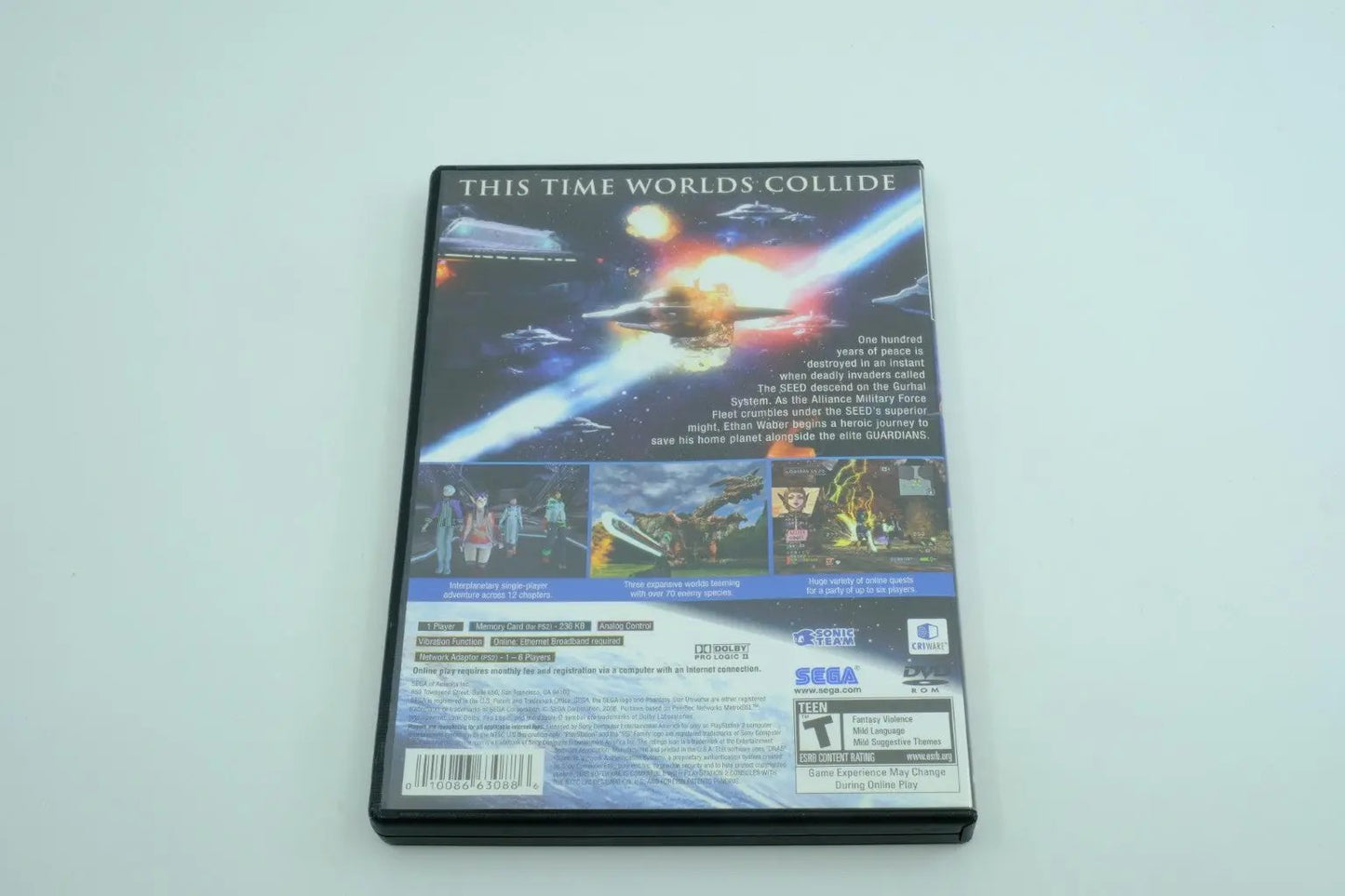 Phantasy Star Universe – Complete in Box RetroGate - Your Gateway to Classic Gaming