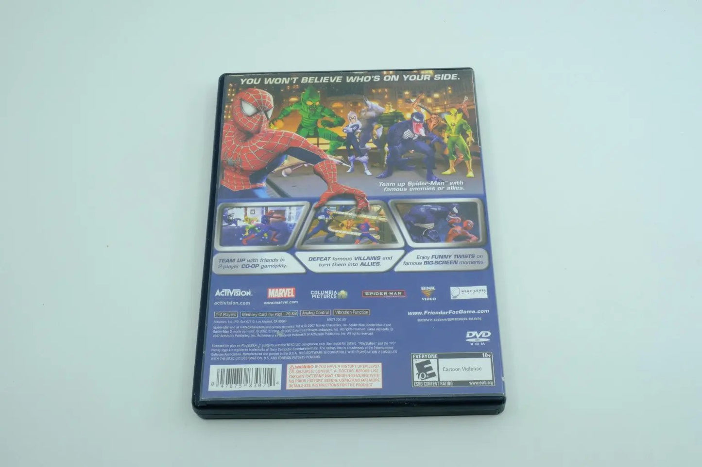 Spider-Man: Friend or Foe – Complete in Box RetroGate - Your Gateway to Classic Gaming