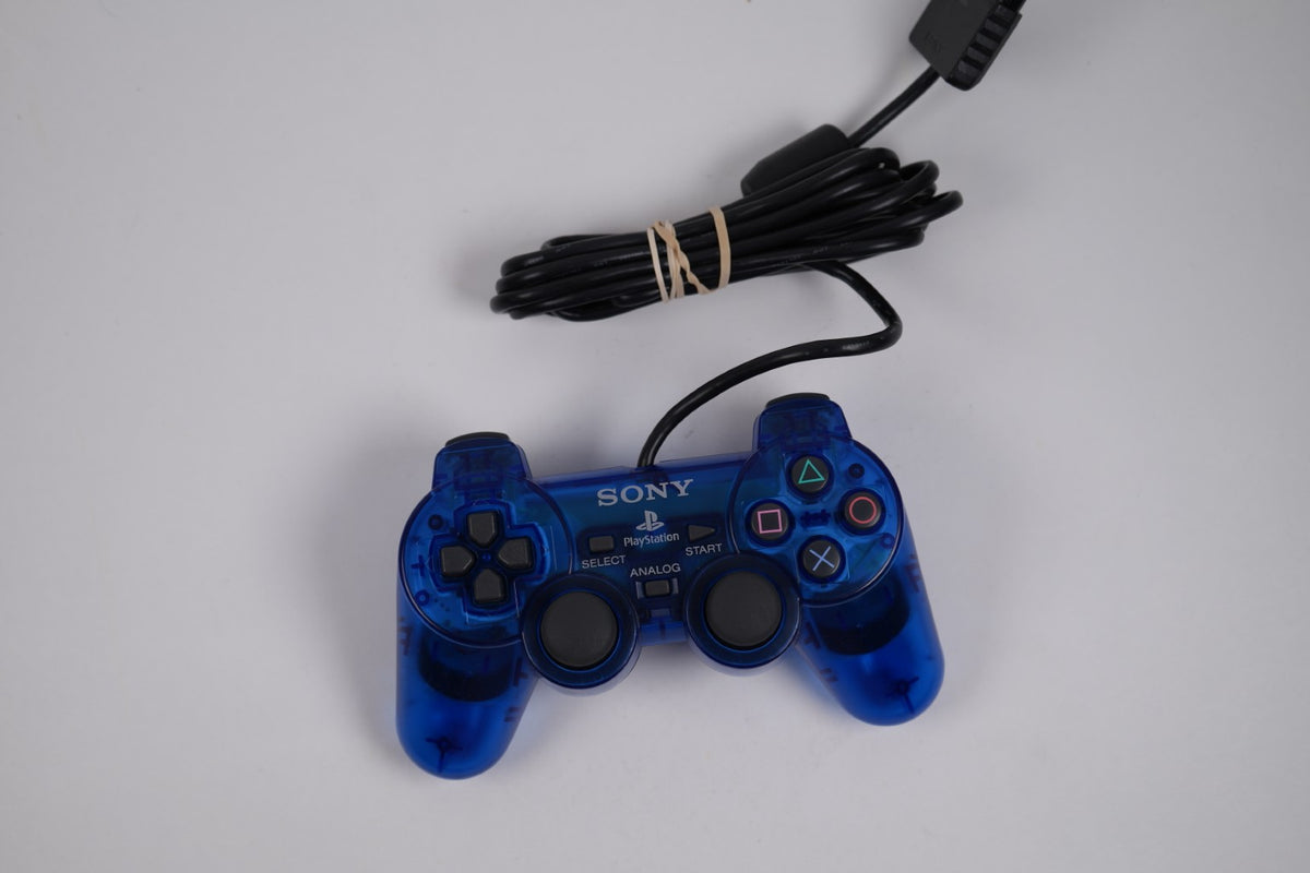 Sony DualShock 2 Controller - Transparent Blue