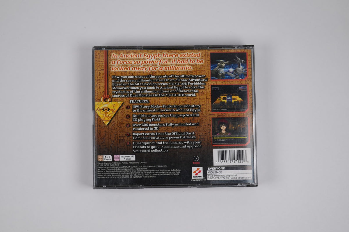 Yu-Gi-Oh! Forbidden Memories - Complete in Box