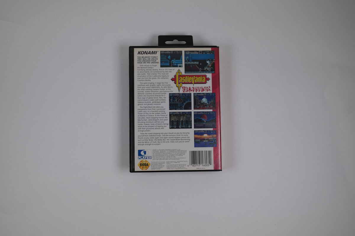 Castlevania: Bloodlines - Complete in Box