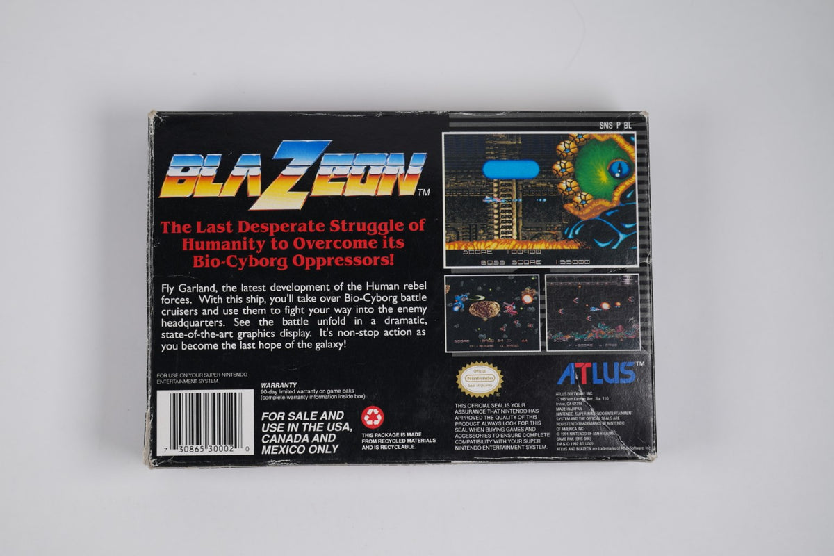 BlaZeon: The Bio-Cyborg Challenge - Complete in Box