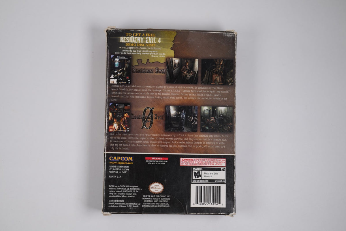 Pure Evil 2-Pack: Resident Evil & Resident Evil Zero