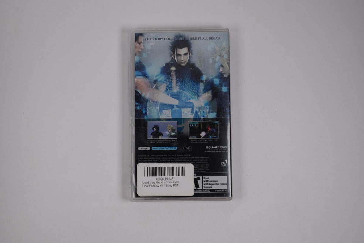 Crisis Core: Final Fantasy VII - Complete in Box