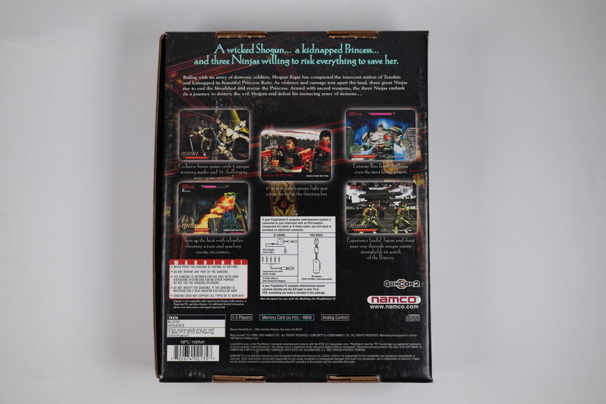 Ninja Assault + GunCon 2 Bundle