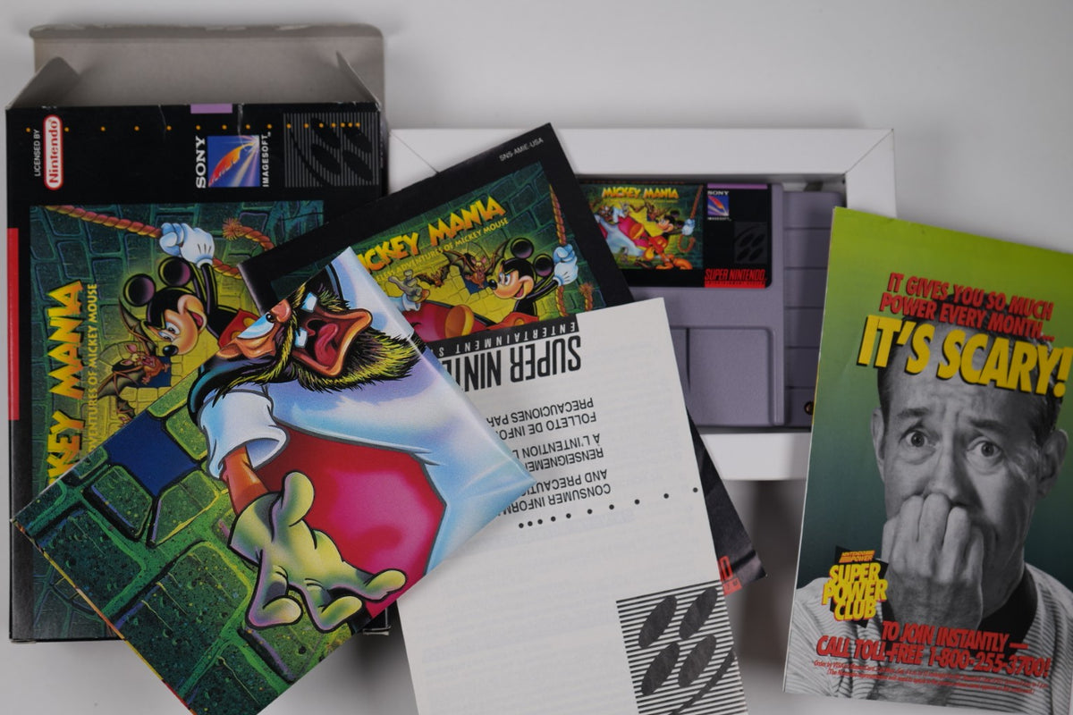 Mickey Mania: The Timeless Adventures of Mickey Mouse - Complete in Box