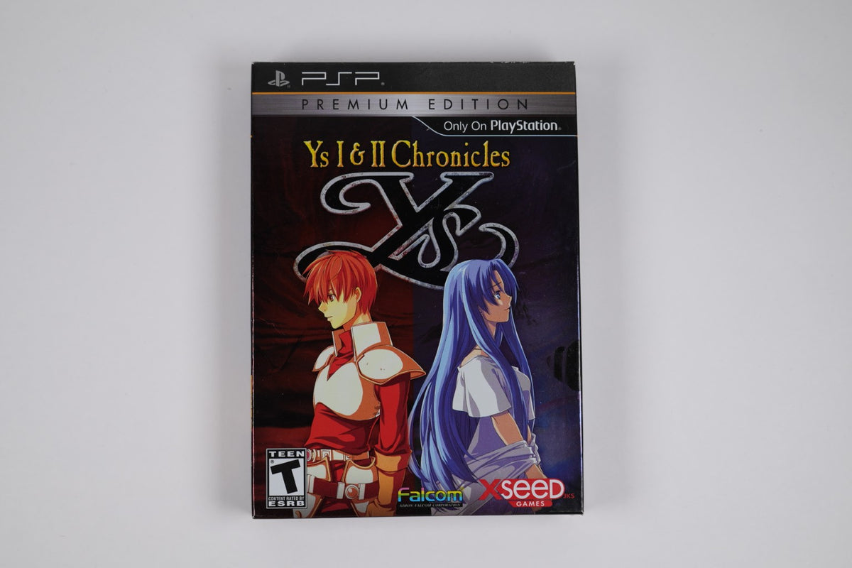 Ys I & II Chronicles - Complete in Box ( SEALED GAME )
