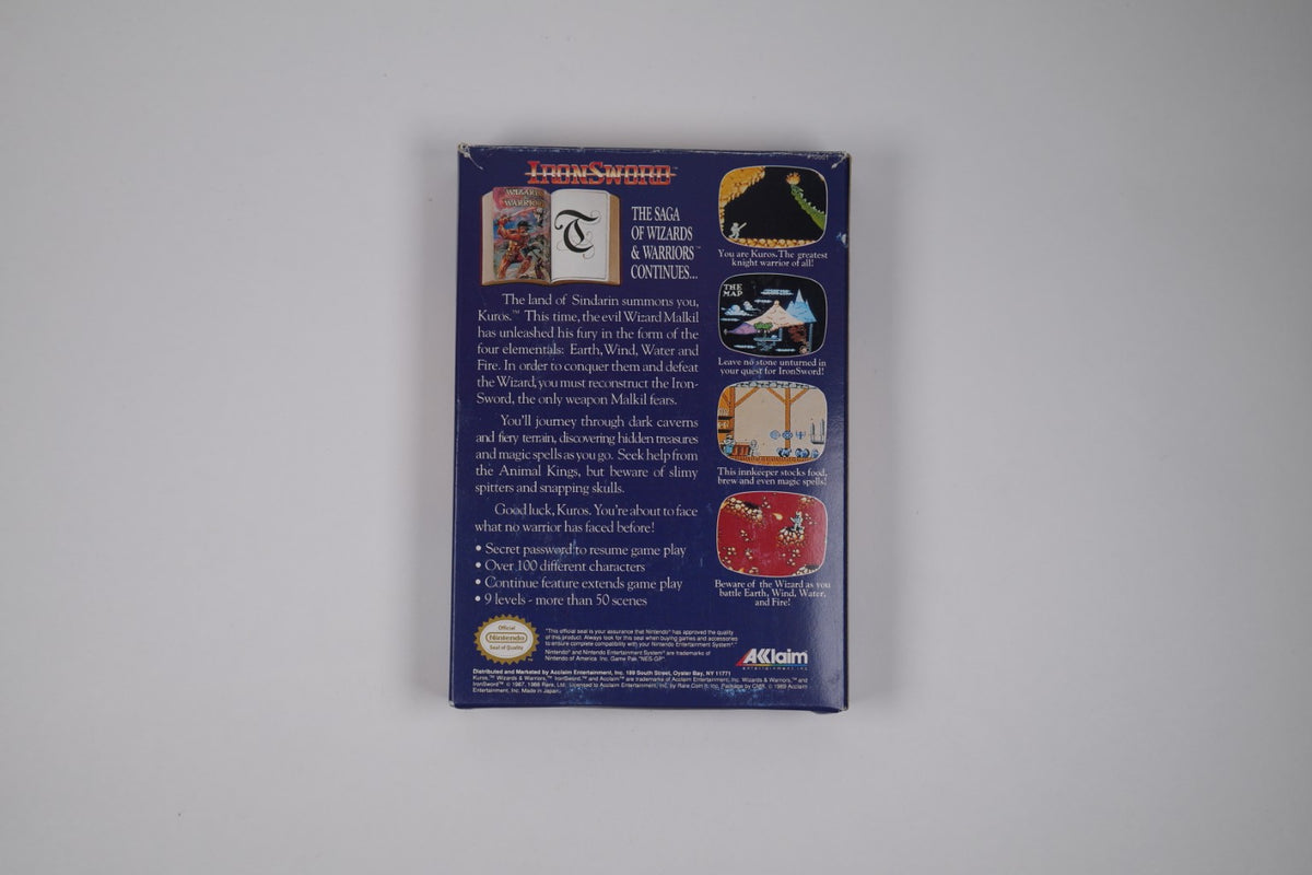 IronSword: Wizards & Warriors II - Complete in Box