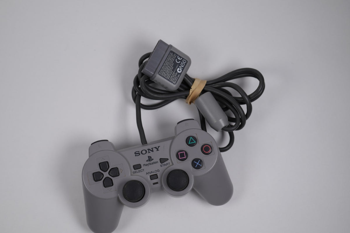 Sony PlayStation DualShock Analog Controller - Gray (SCPH-1200)