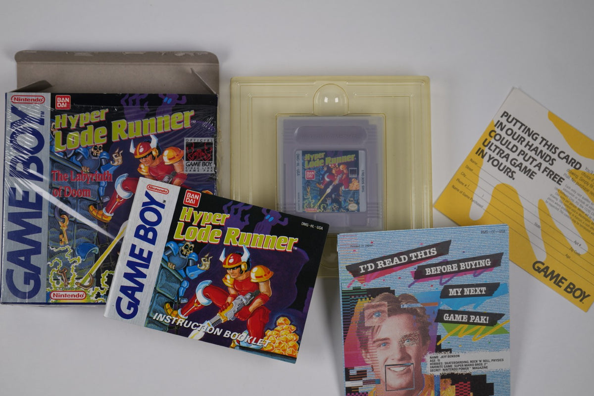 Hyper Lode Runner: The Labyrinth of Doom - Complete in Box