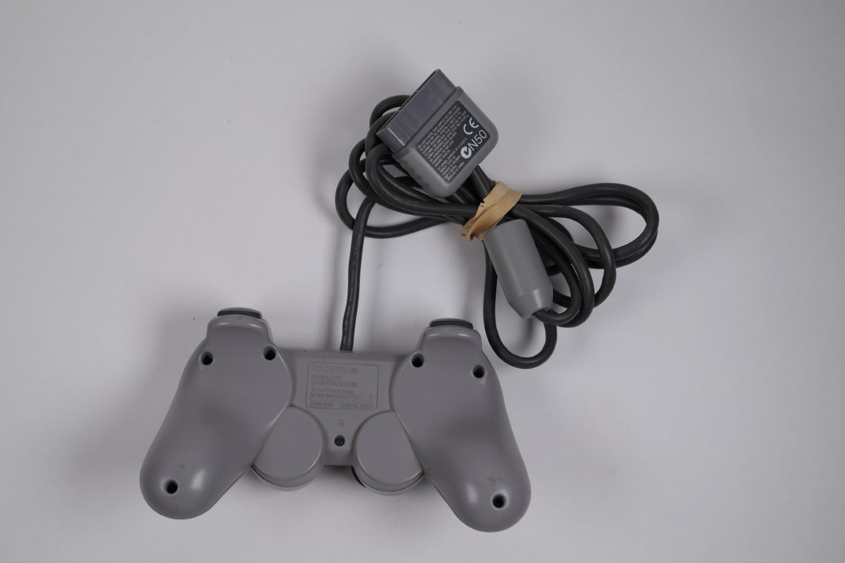 Sony PlayStation DualShock Analog Controller - Gray (SCPH-1200)