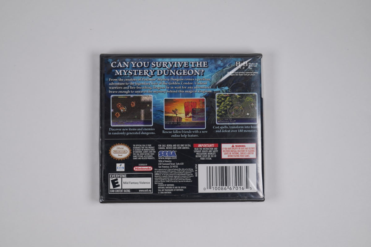 Mystery Dungeon: Shiren the Wanderer - Sealed