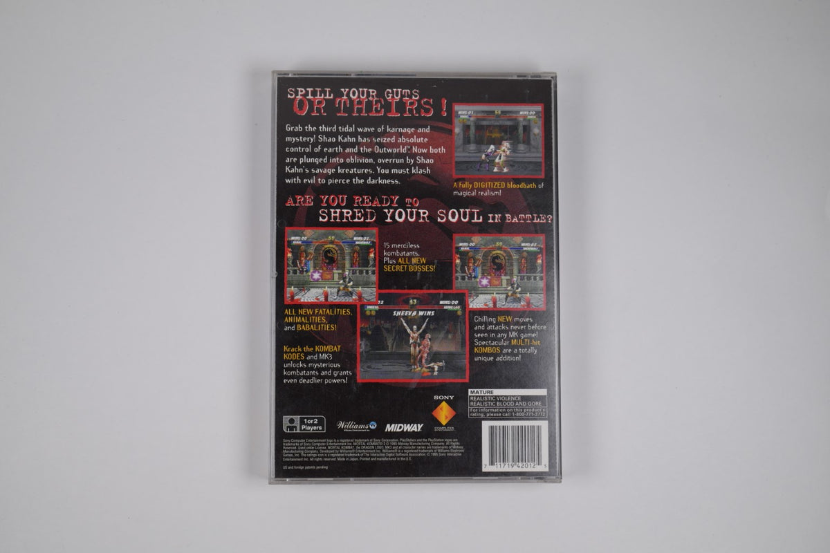 Mortal Kombat 3 - Complete in Box