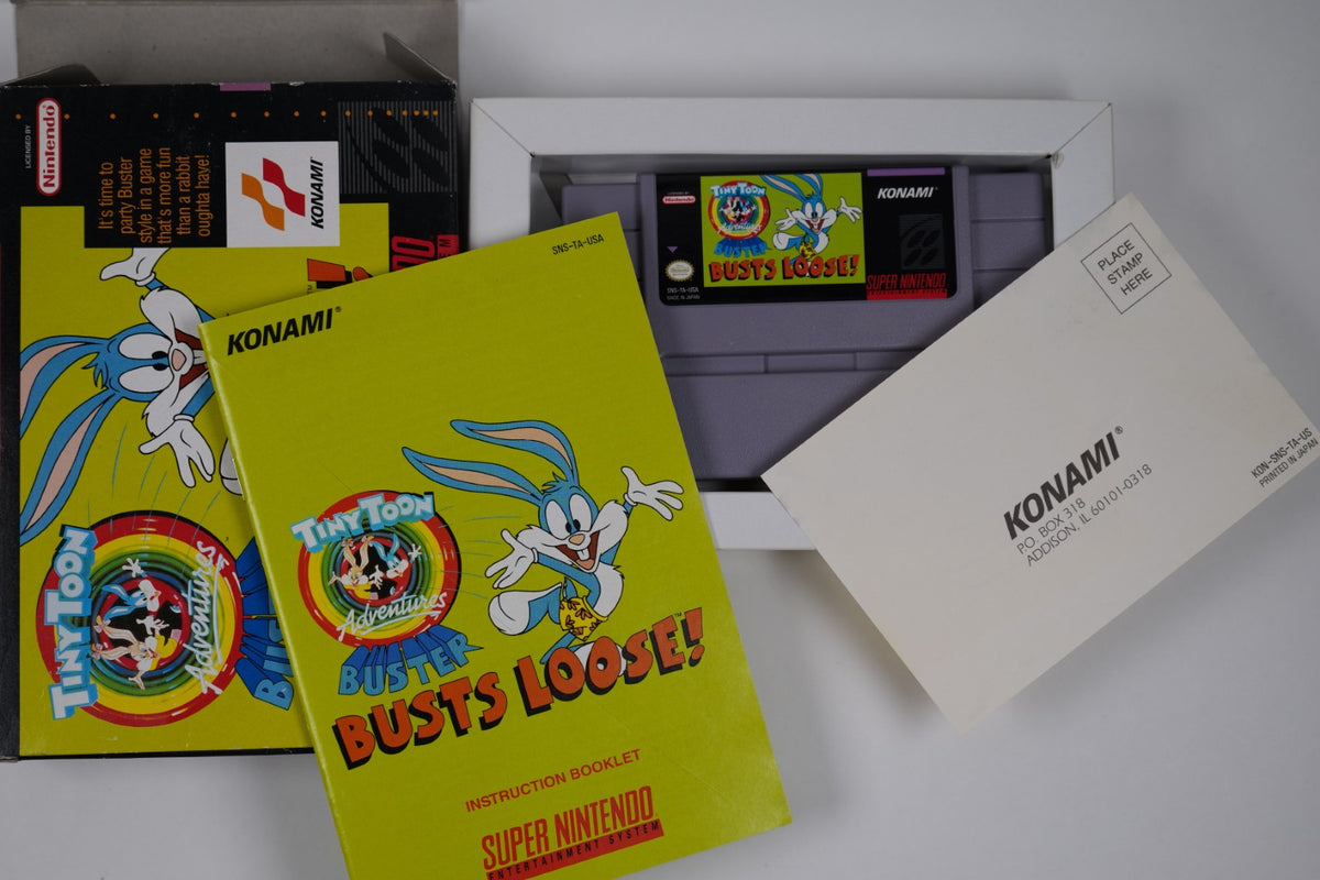 Tiny Toon Adventures: Buster Busts Loose! - Complete in Box