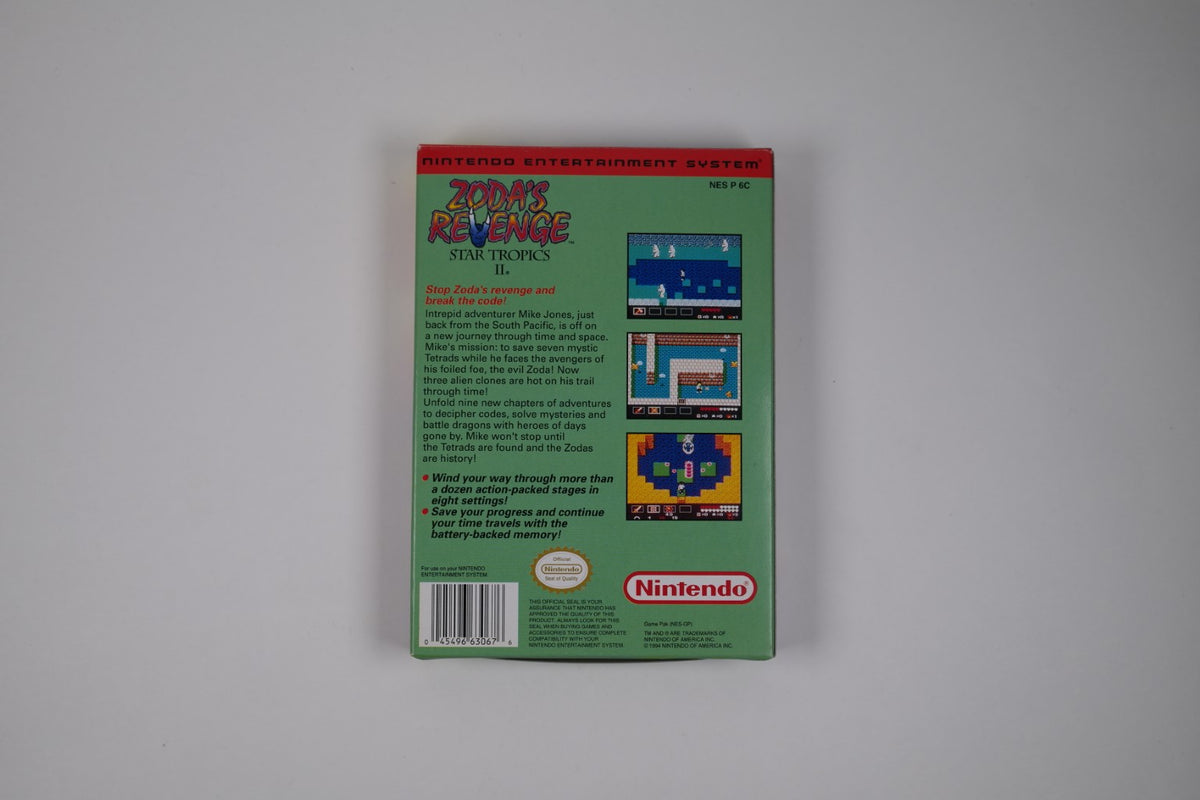 Zoda's Revenge: StarTropics II - Complete in Box