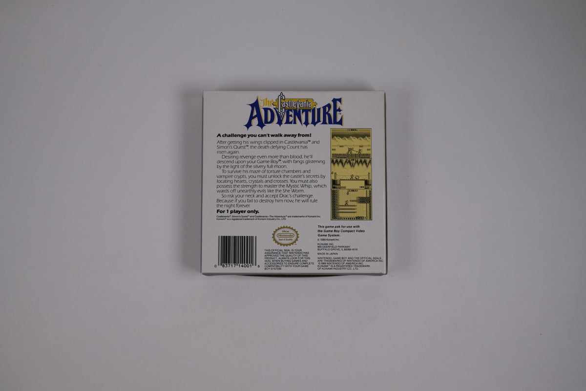 Castlevania: The Adventure - Complete in Box