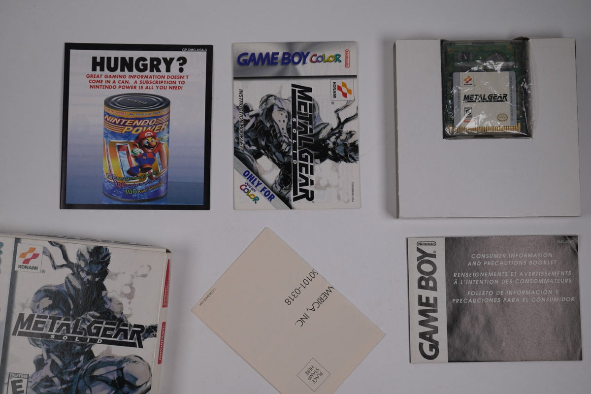 Metal Gear Solid - Complete in Box