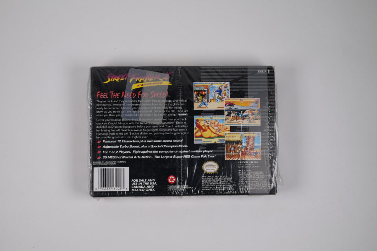Street Fighter II Turbo - Complete in Box