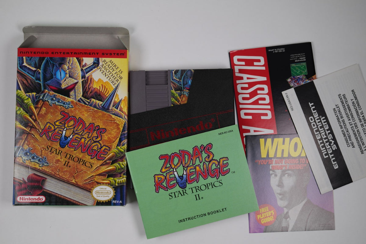 Zoda's Revenge: StarTropics II - Complete in Box