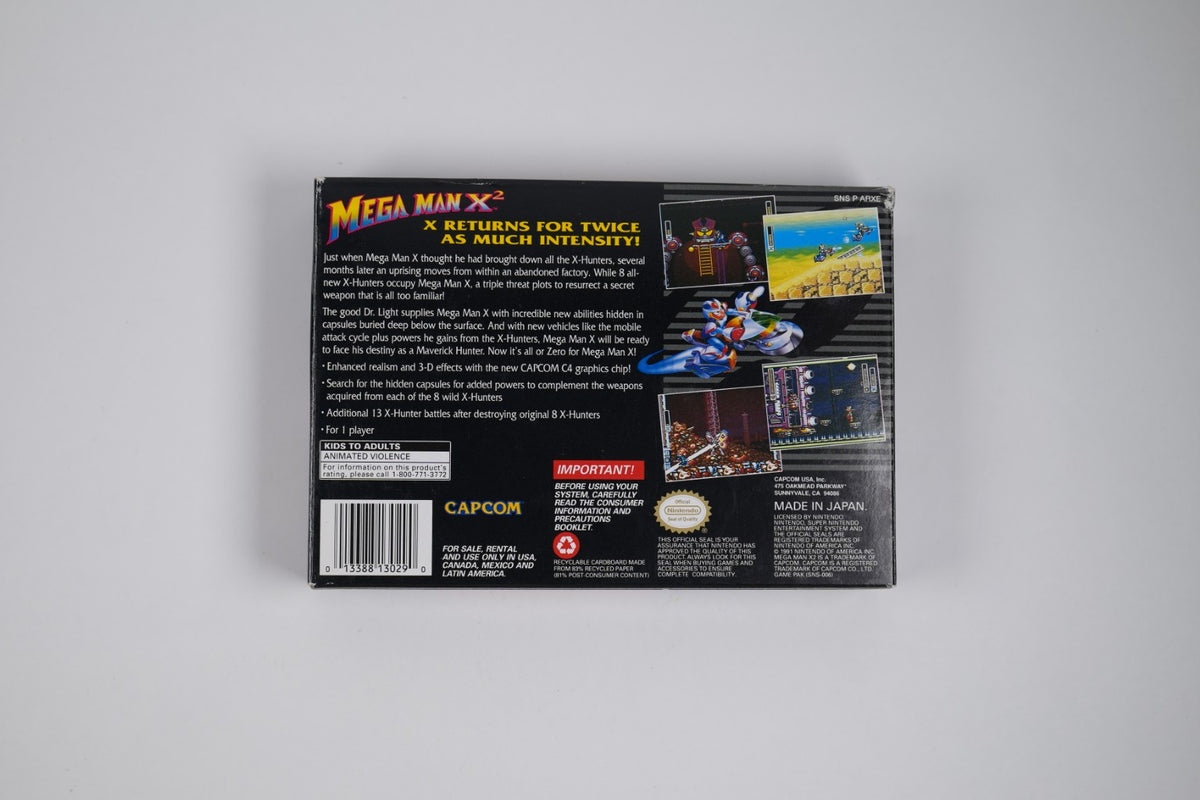 Mega Man X2 - Complete in Box