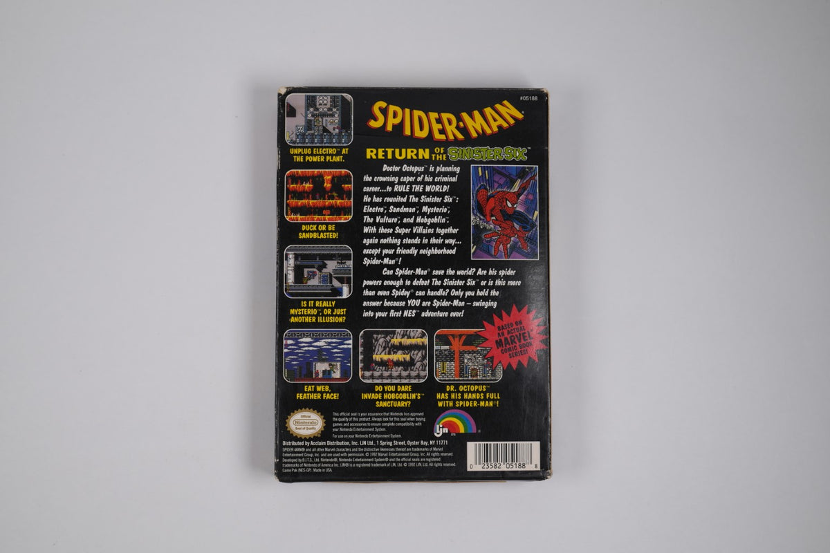Spider-Man: Return of the Sinister Six - Complete in Box