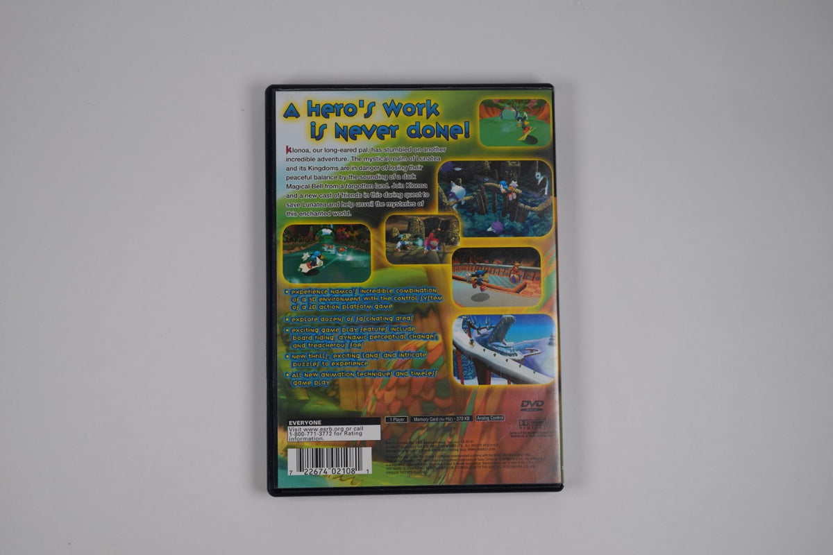 Klonoa 2: Lunatea's Veil - Complete in Box