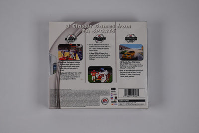 EA Sports Collector's Edition: NBA Live 2002, Madden NFL 2002 & NASCAR Thunder 2002 - Brand New Sealed