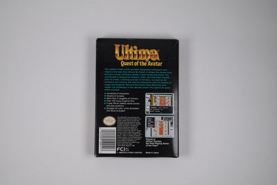 Ultima: Quest of the Avatar - Complete in Box