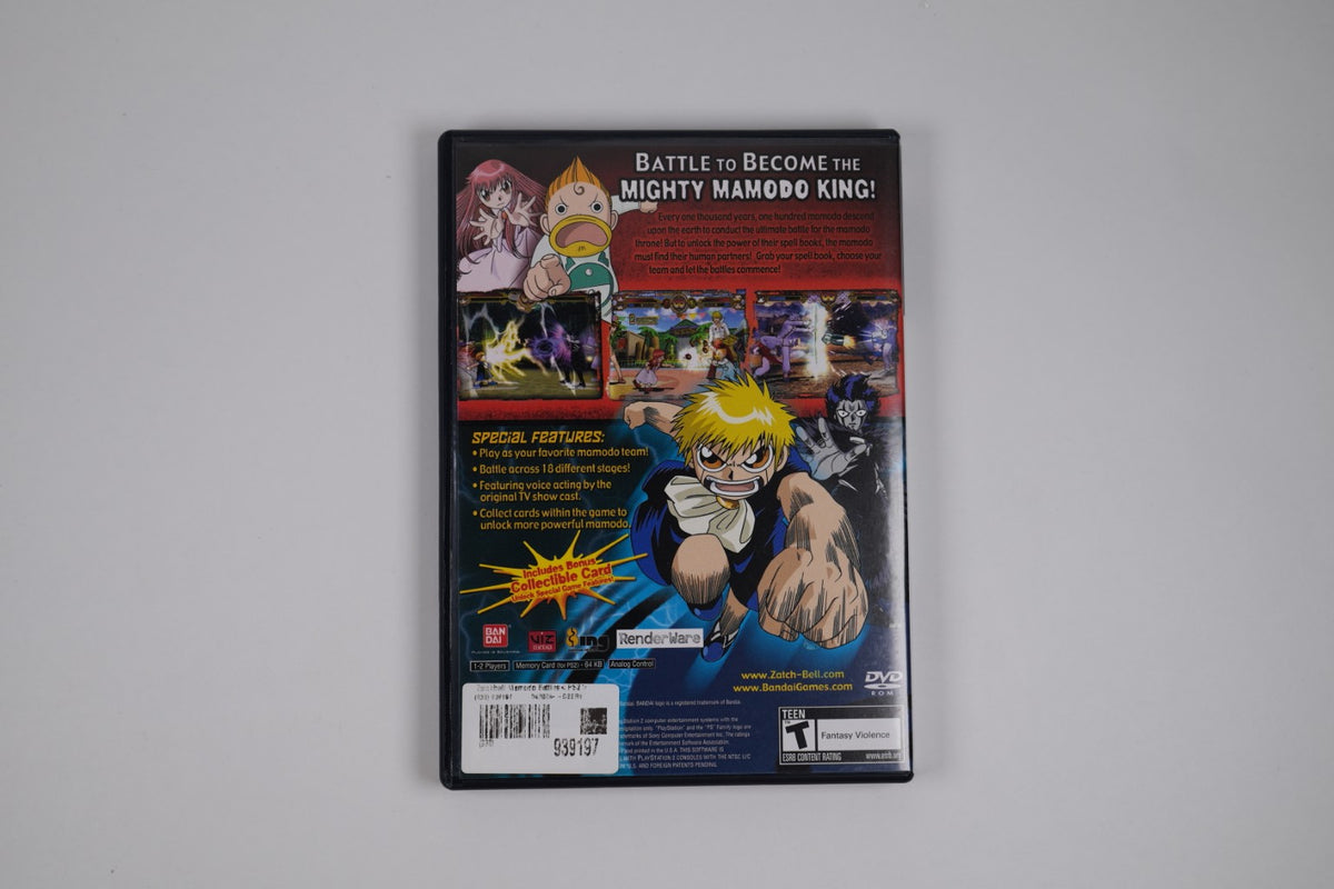 Zatch Bell! Mamodo Battles - Complete in Box + Cards