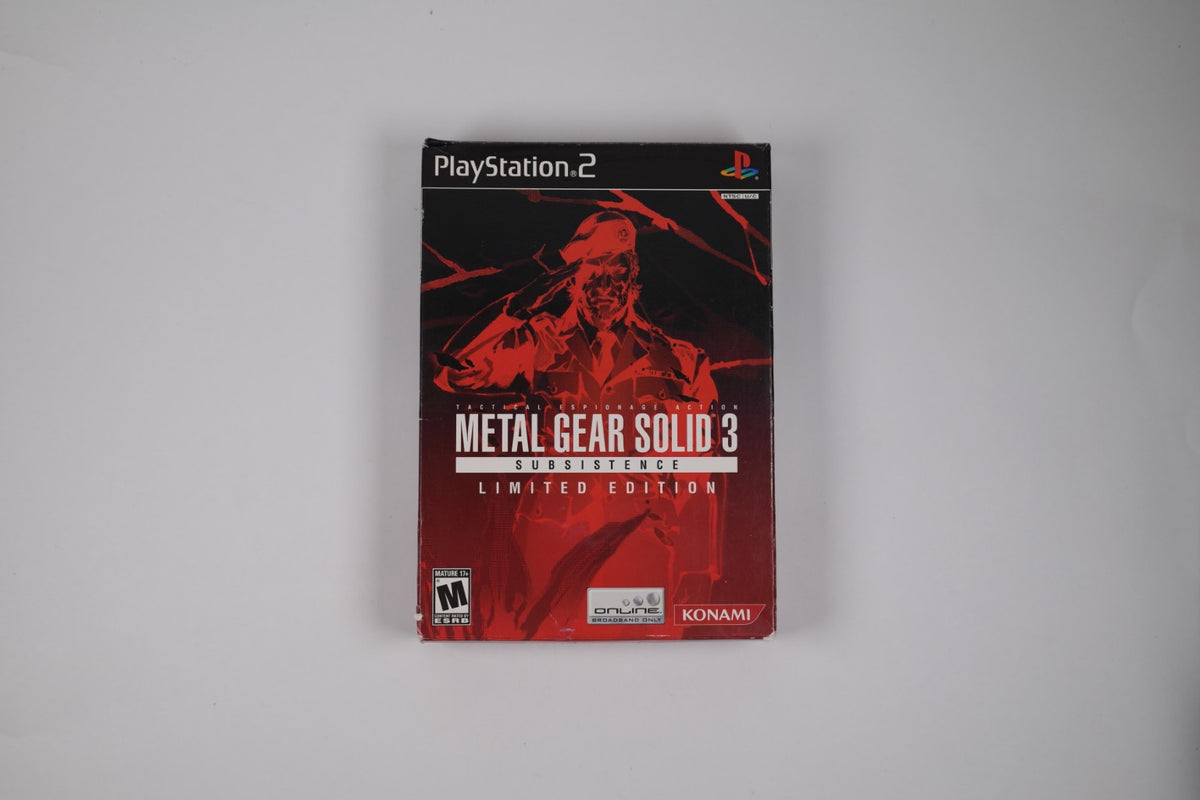 Metal Gear Solid 3: Subsistence - Complete in Box