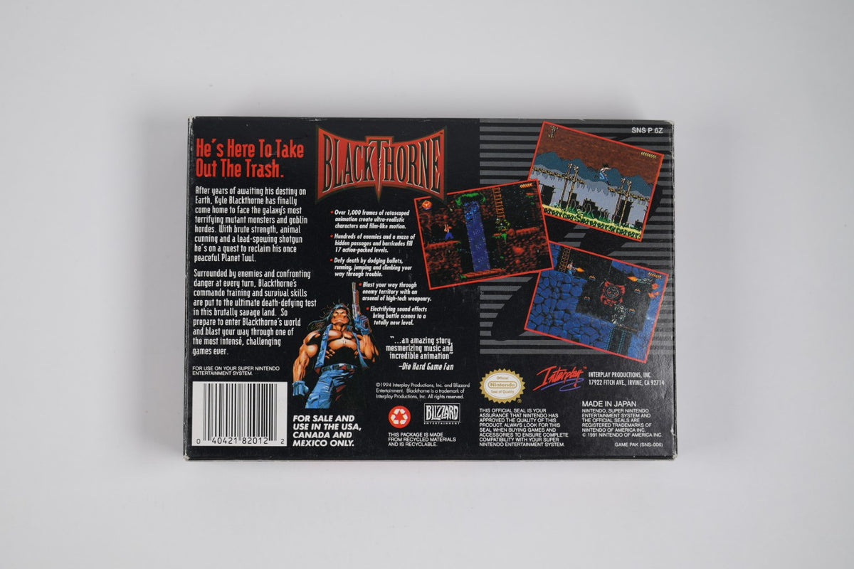 Blackthorne - Complete in Box
