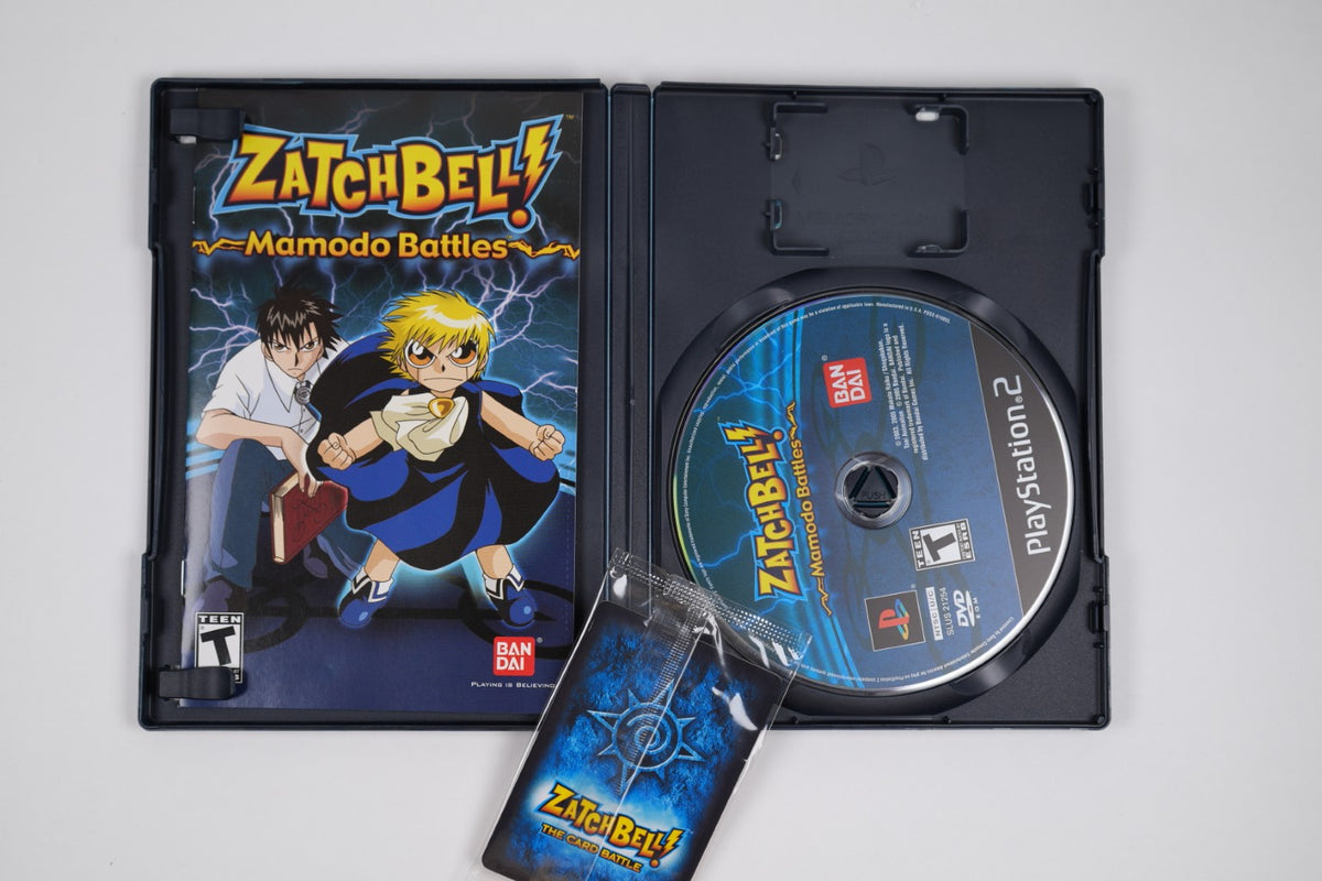 Zatch Bell! Mamodo Battles - Complete in Box + Cards