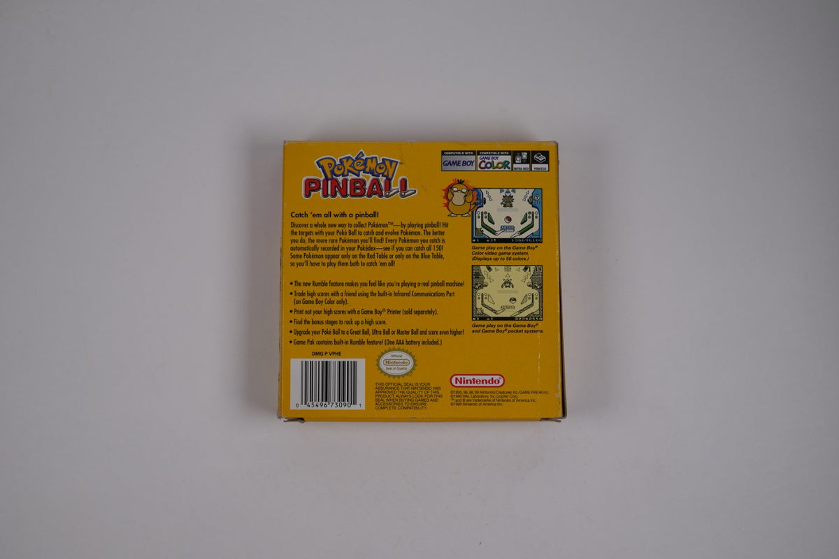 Pokemon Pinball - Complete in Box