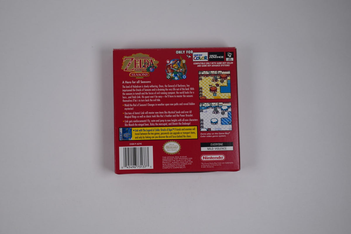 The Legend of Zelda: Oracle of Seasons - Complete in Box