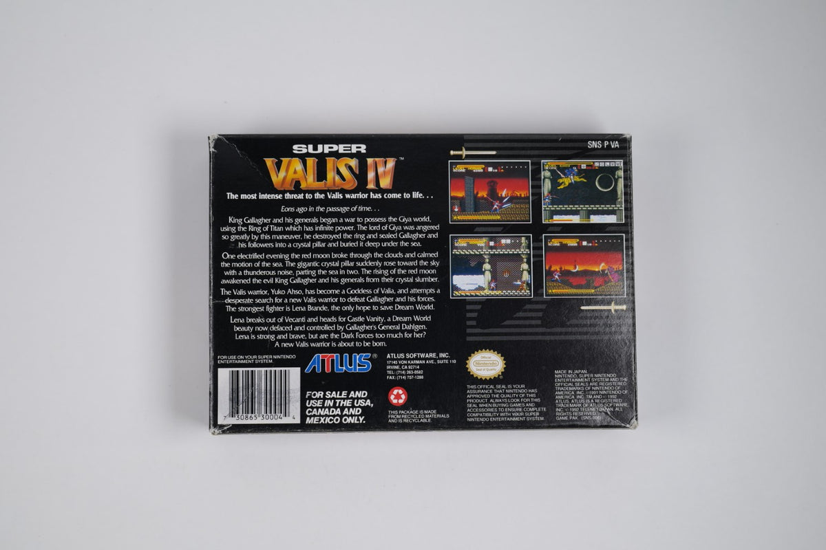 Super Valis IV - Complete in Box