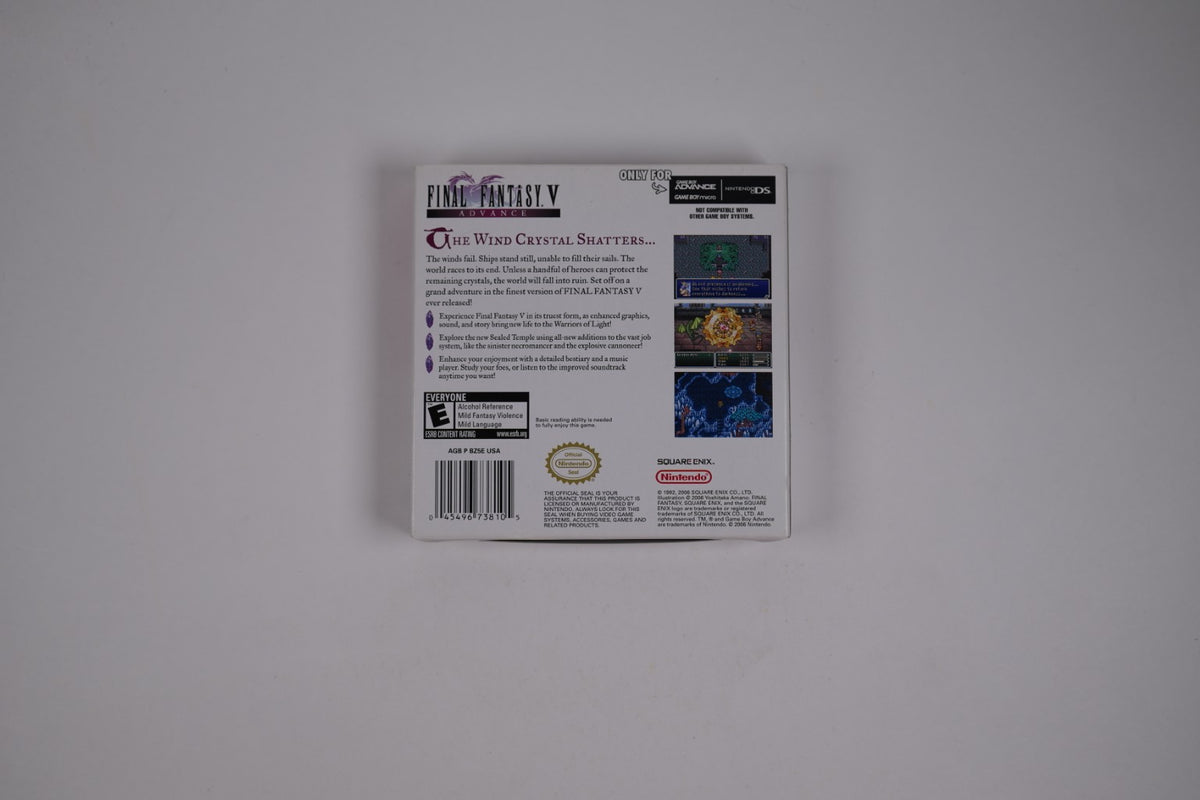 Final Fantasy V Advance - Complete in Box