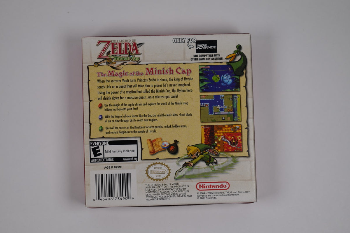 The Legend of Zelda: The Minish Cap - Complete in Box