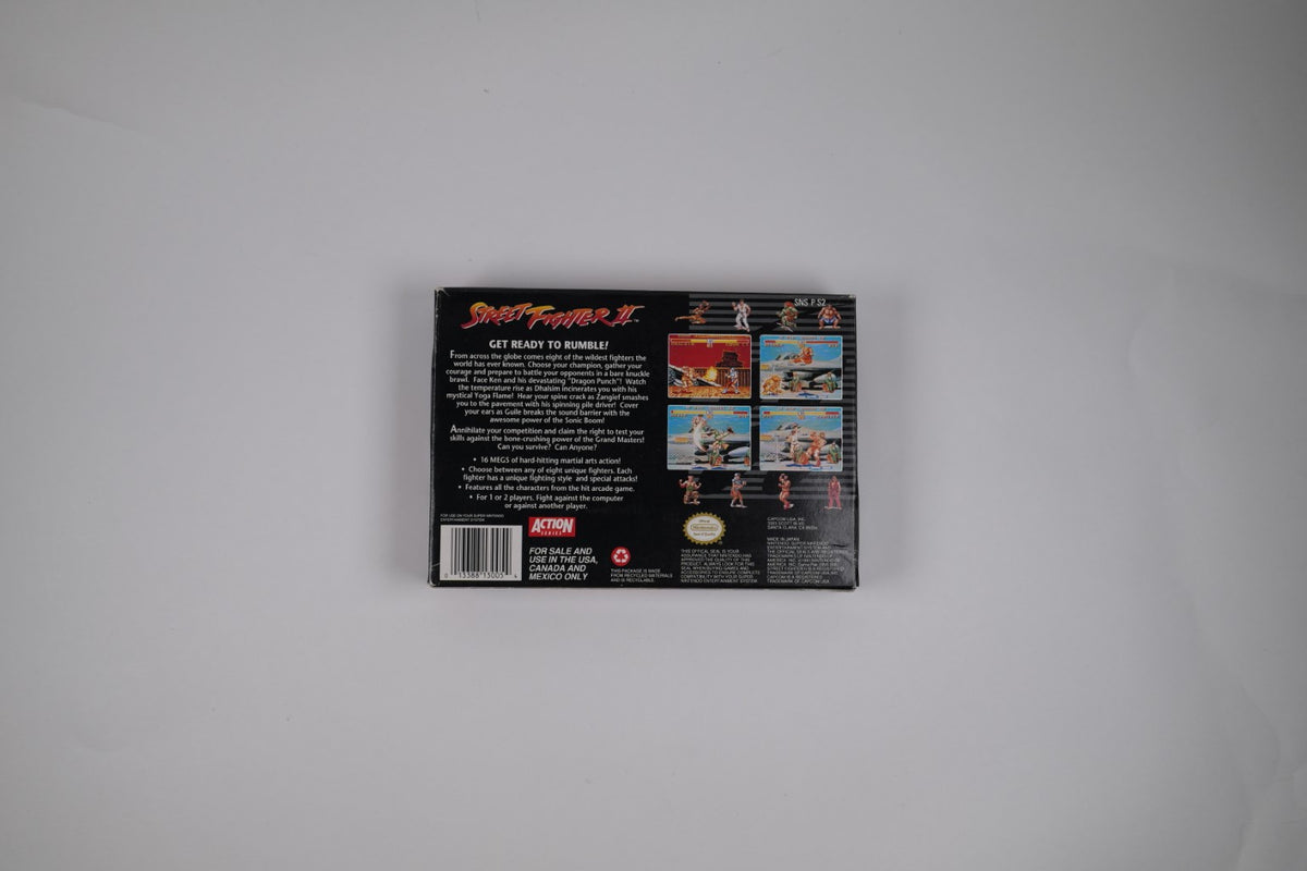 Street Fighter 2 - Complete in Box