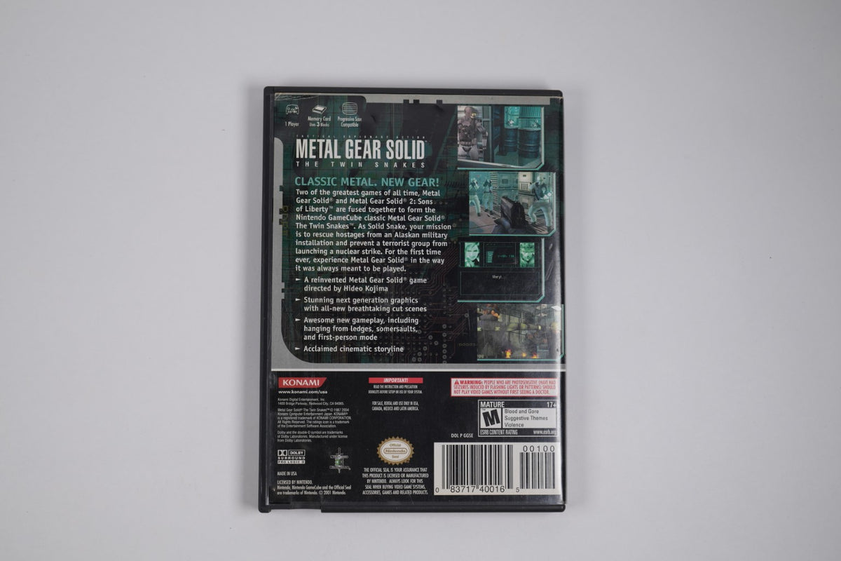 Metal Gear Solid: The Twin Snakes - Complete in Box