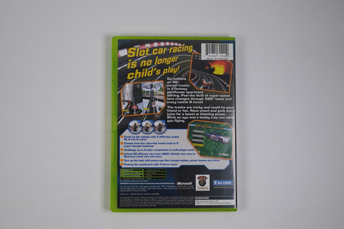 Grooverider: Slot Car Thunder - Complete in Box