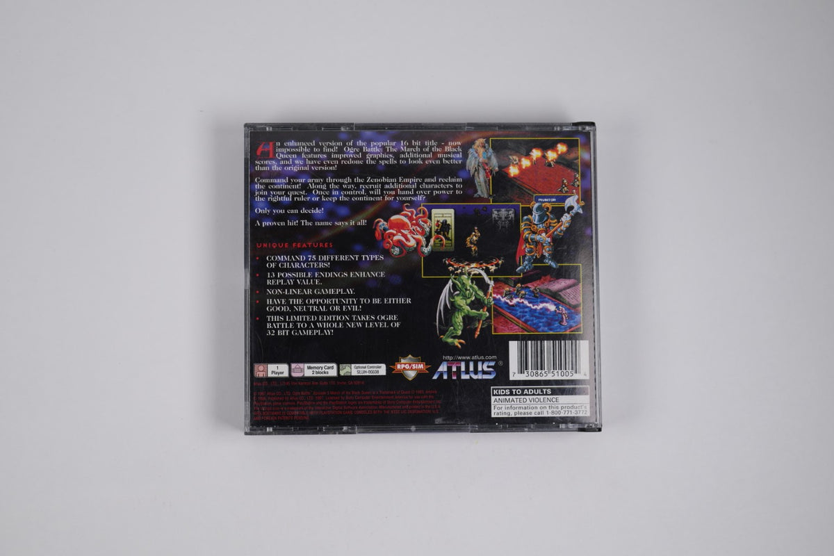 Ogre Battle: The March of the Black Queen - Complete in Box