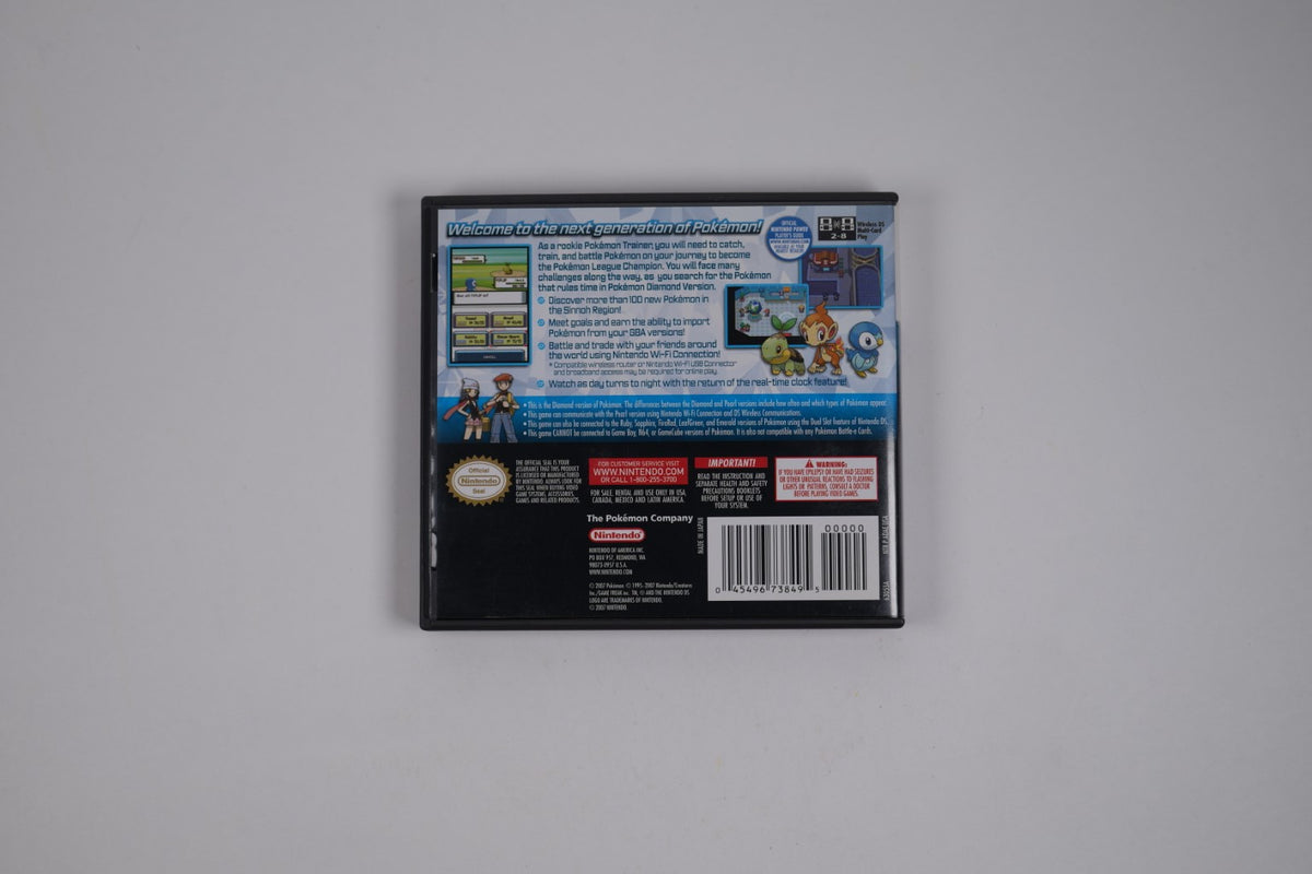 Pokemon Diamond Version - Complete in Box