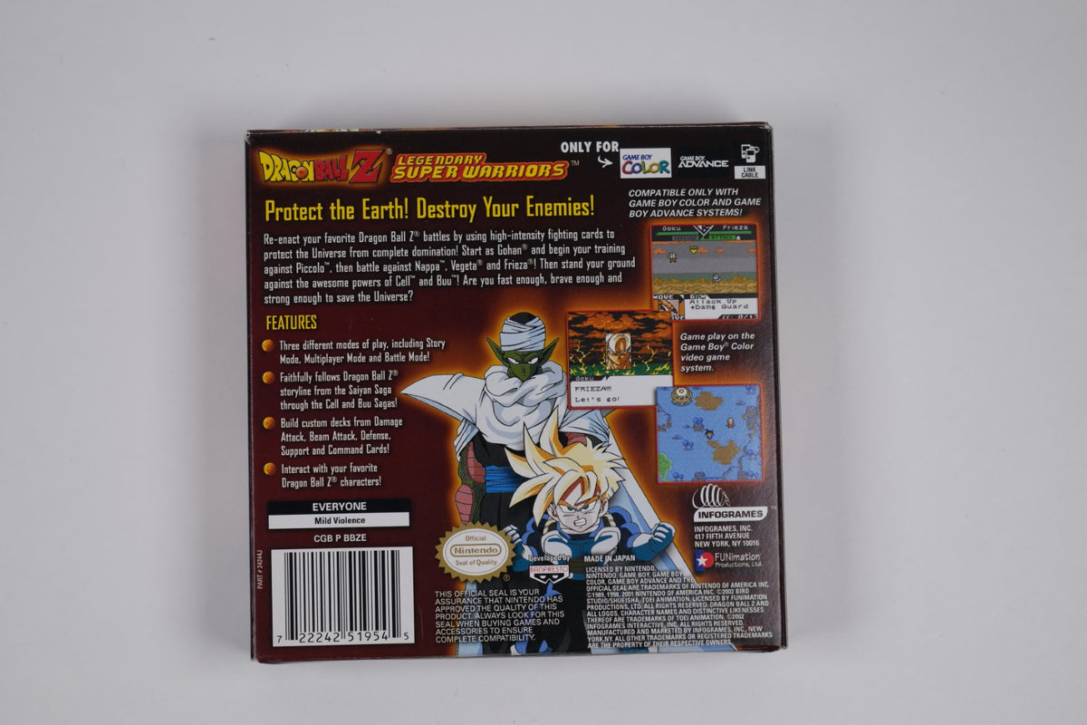 Dragon Ball Z: Legendary Super Warriors - Complete in Box