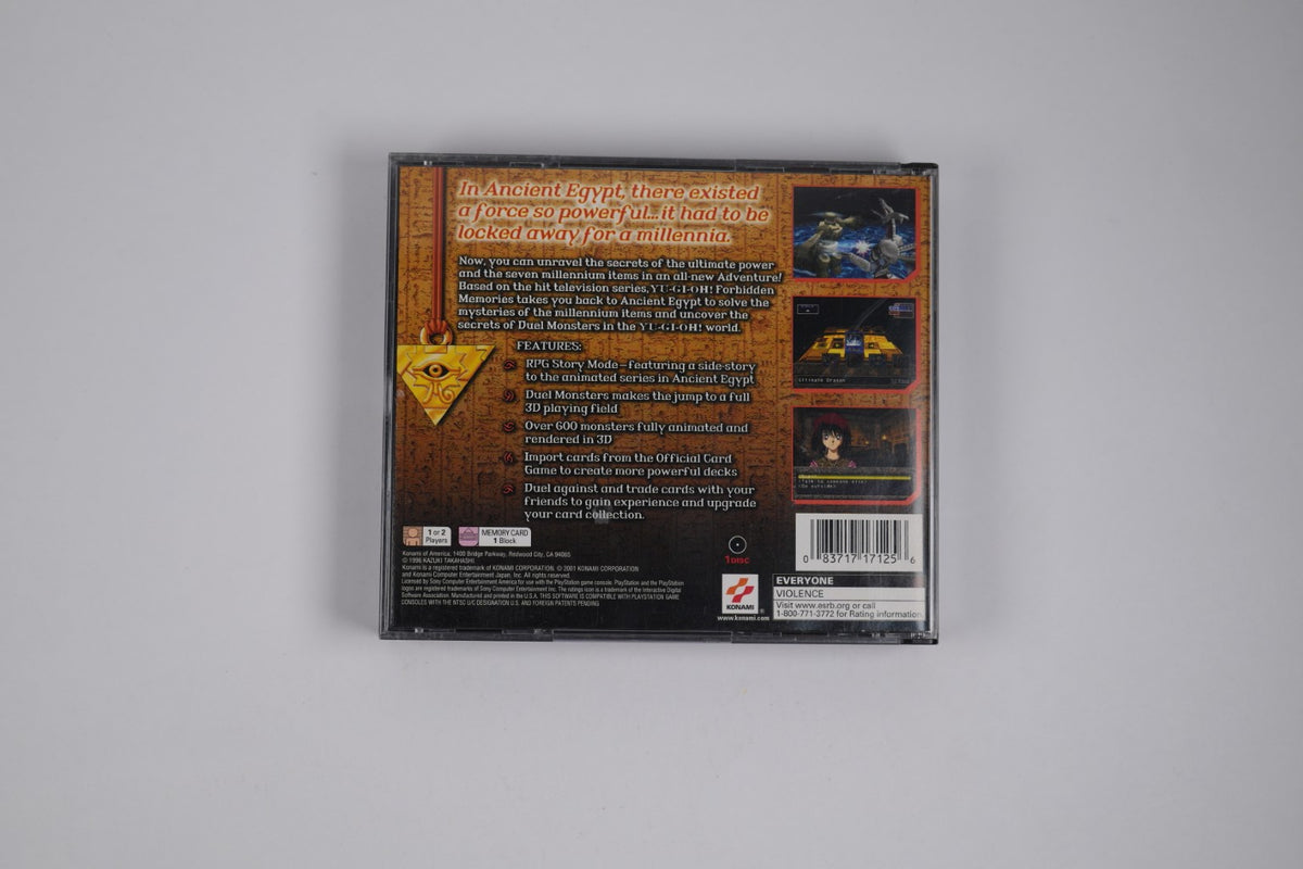 Yu-Gi-Oh! Forbidden Memories - Complete in Box