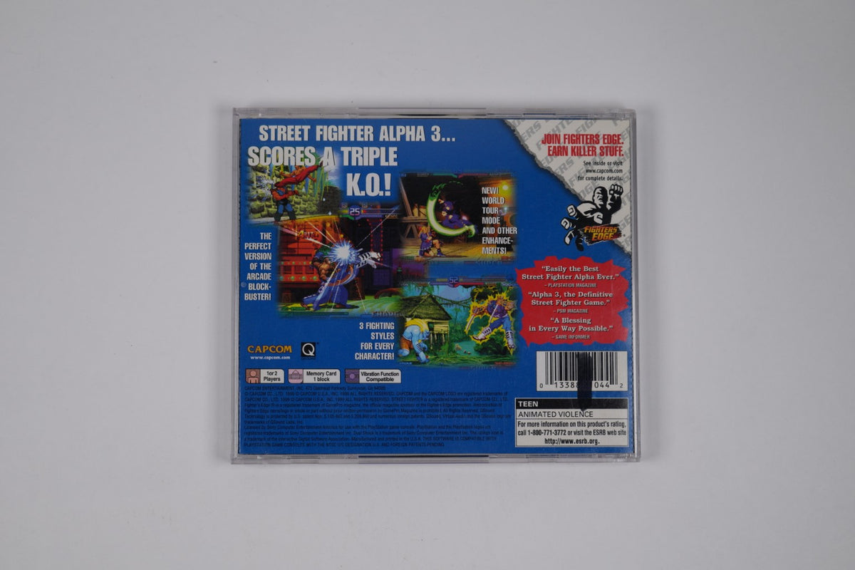 Street Fighter Alpha 3 - Complete in Box