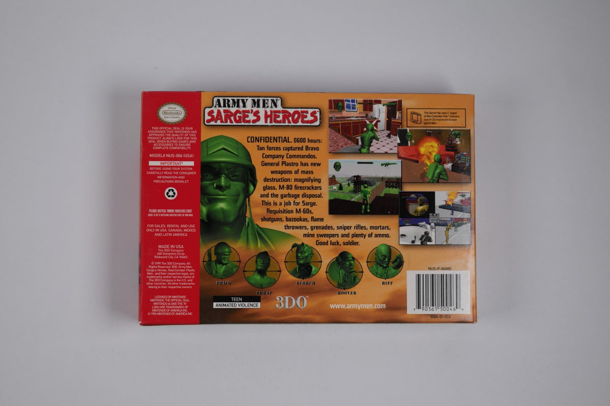 Army Men: Sarge's Heroes - Complete in Box