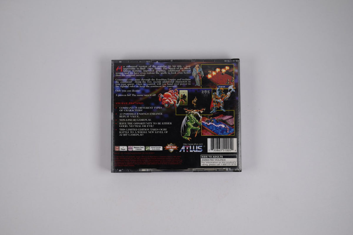 Ogre Battle: The March of the Black Queen - Complete in Box
