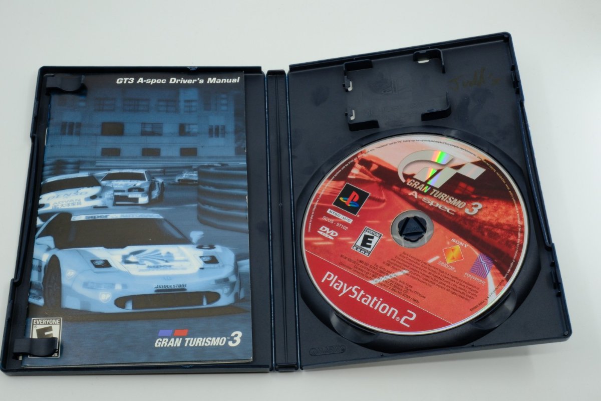 Gran Turismo 3 A-spec – Complete in Box (CIB)