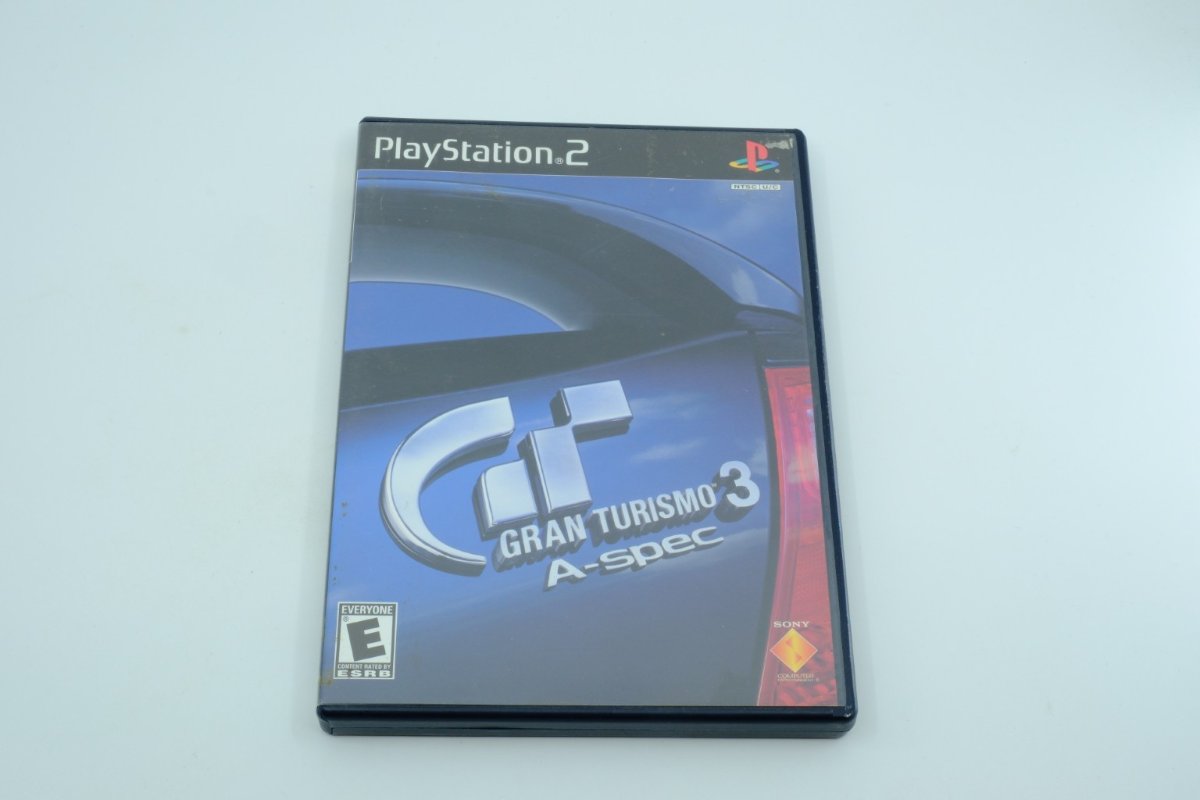 Gran Turismo 3 A-spec – Complete in Box (CIB)